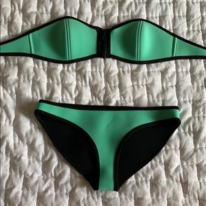 Triangl swimsuit top and bottom